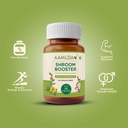 SHROOM BOOSTER -MADE WITH MUSHROOM & HERBS