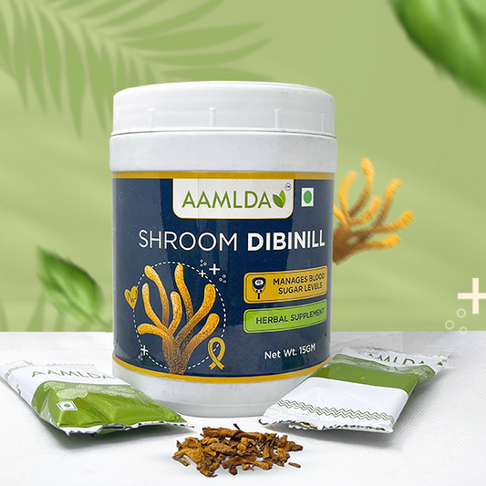 SHROOM DIBINILL- HERBAL SUPPLEMENT TO MANAGE BLOOD SUGAR LEVELS