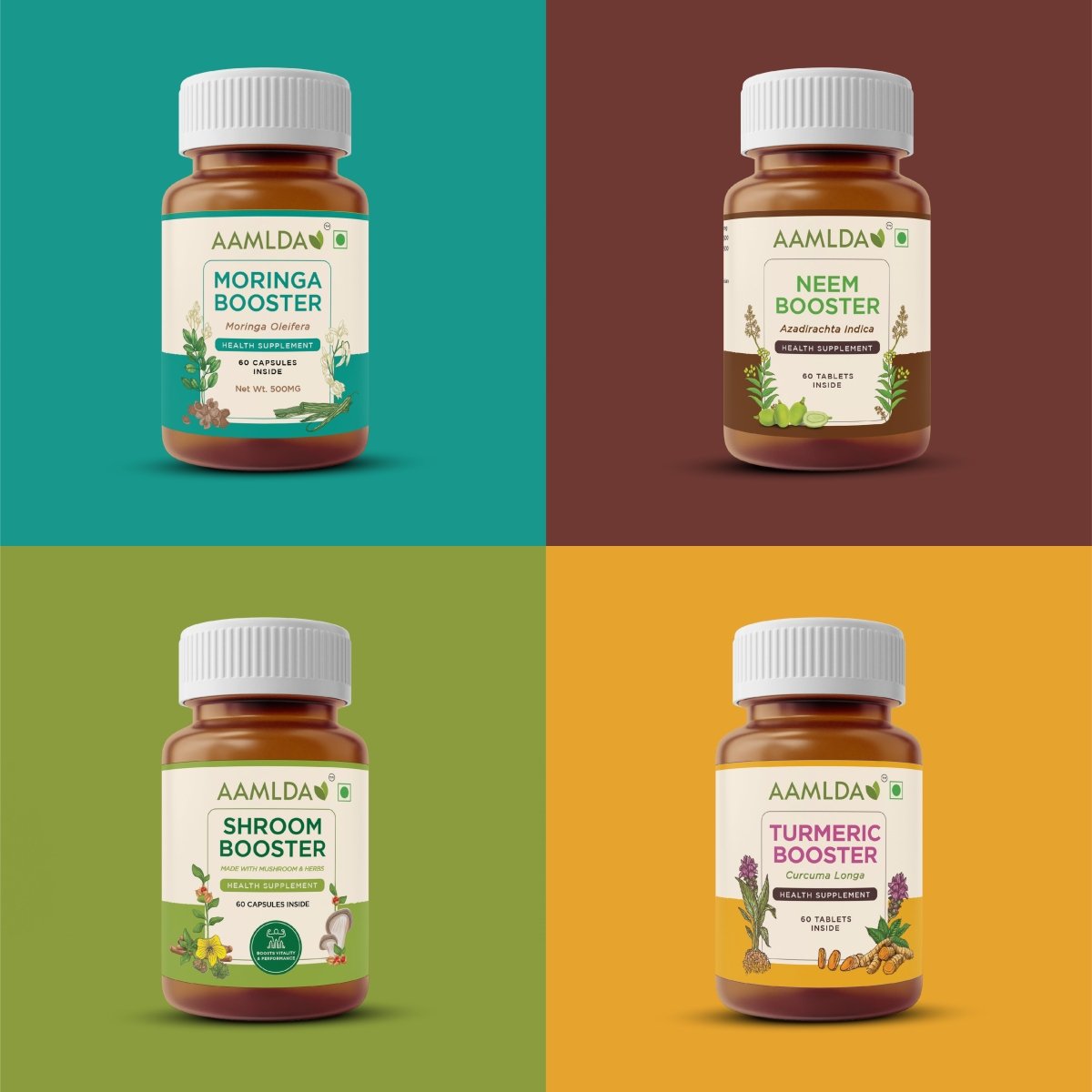 ASHWAGANDHA BOOSTER - WITHANIA SOMNIFERA - Aamlda