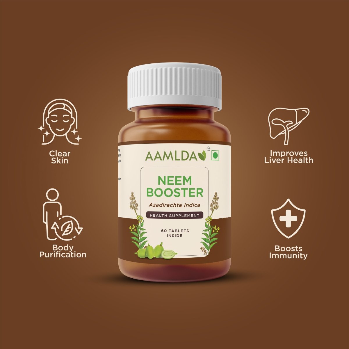 NEEM BOOSTER - AZADIRACHTA INDICA - Aamlda