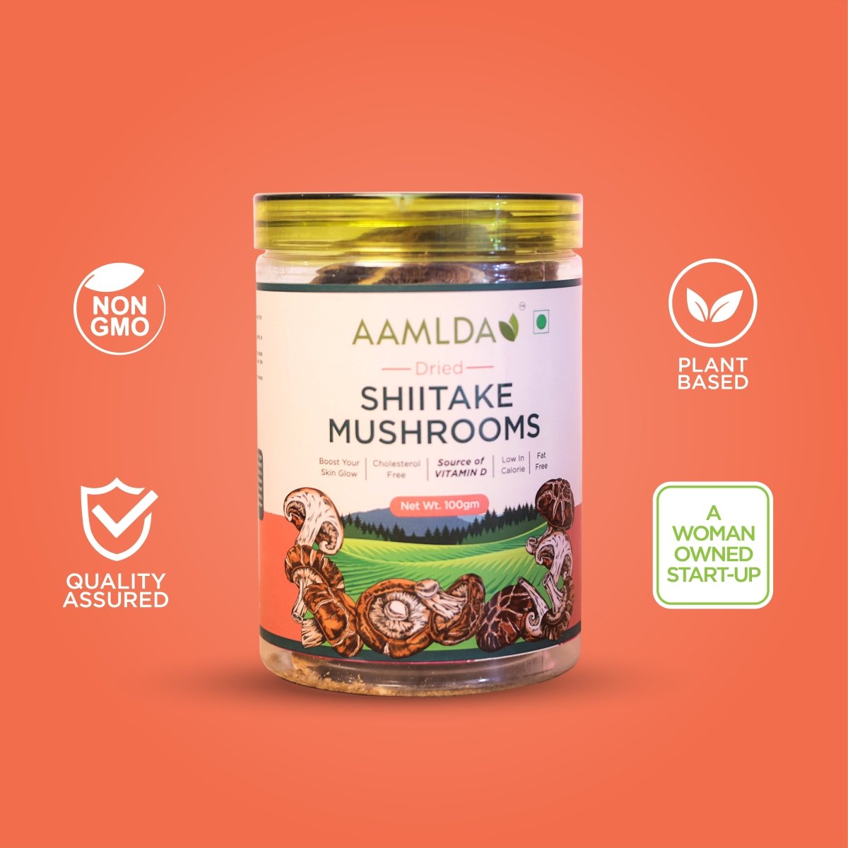 SHITAKE MUSHROOMS - Aamlda