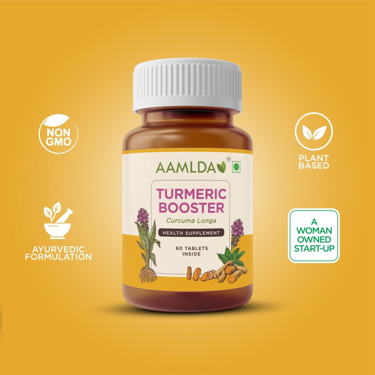 Turmeric Booster - Curcuma longa - Aamlda